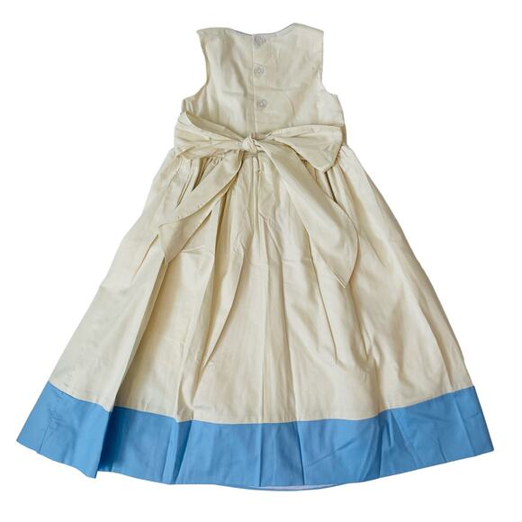 NWT Bailey Boys Size 8 Heritage Blue Floral Empire Dress - Picture 2 of 7